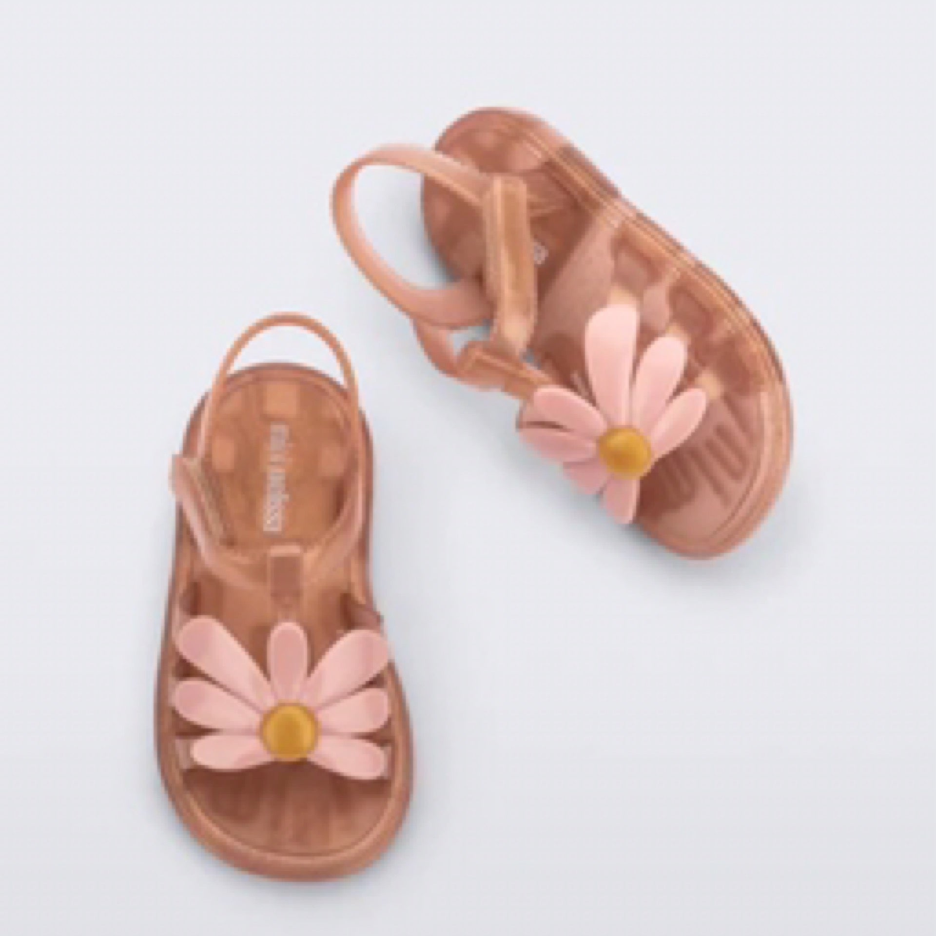 Mini Melissa Hip Bloomy Sandals Pineapple Kidz