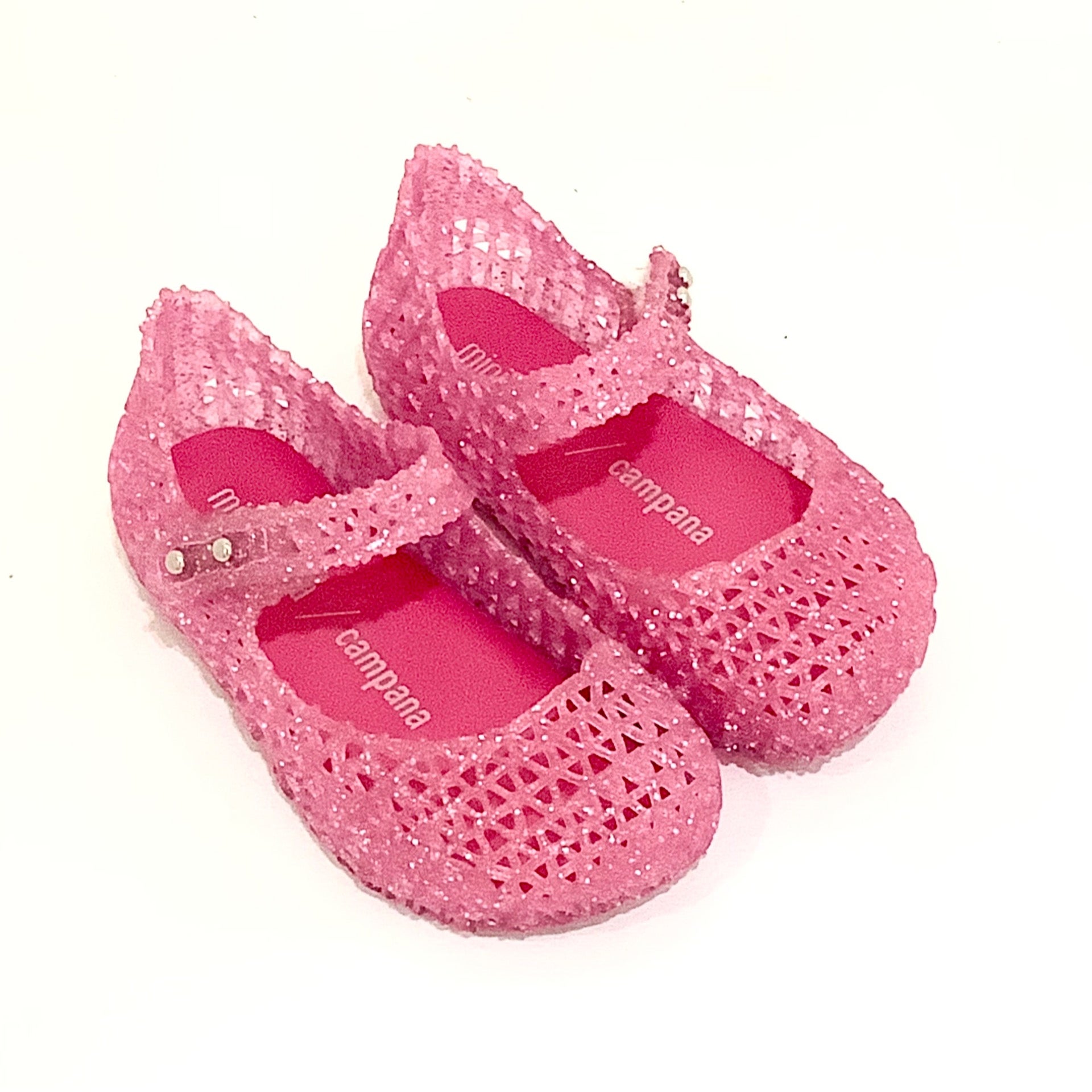 Mini Melissa Pink Glitter Campañas Pineapple Kidz